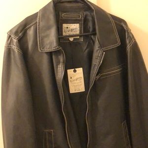 Lucky Brand Black Faux Leather Jacket (Tags On)